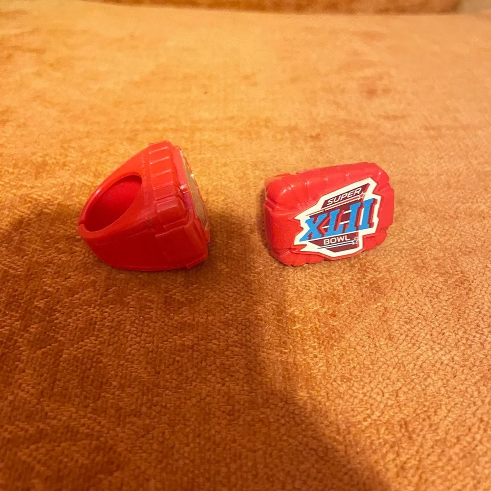 Super Bowl XL11 Plastic Party Rings